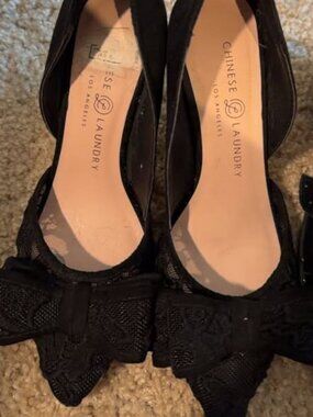 Chinese Laundry Black Heels